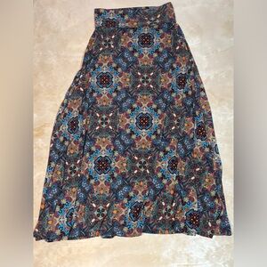 LuLaRoe XXS Maxi Skirt/Dress Wide Banded